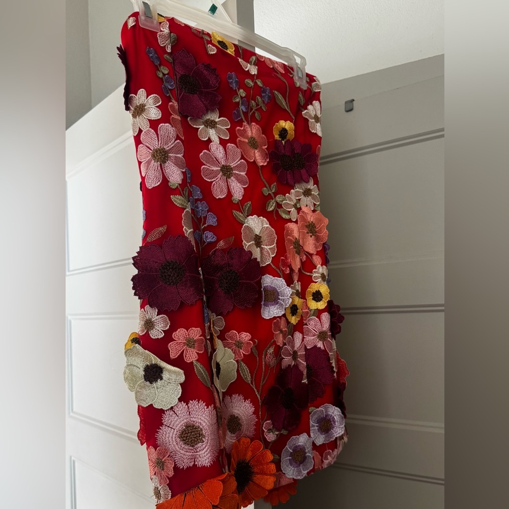 Mini floral dress